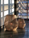 Handmade Rattan Lantern - Peyton Natural - Gaya Alegria