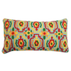 Embroidered Wool Cushion Cover Constance (30x60cm) by Gaya Alegria